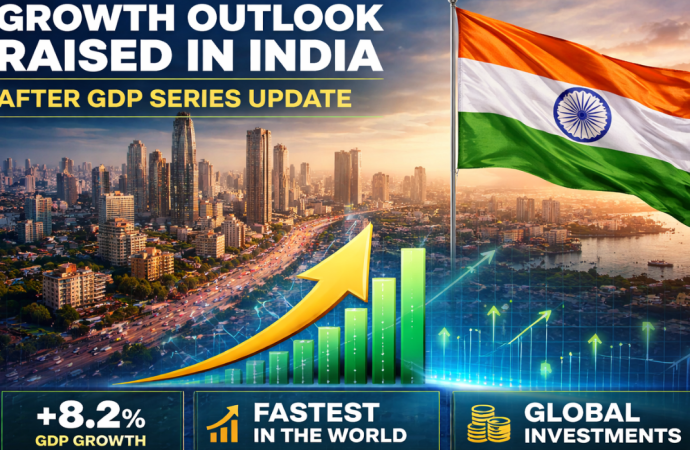 India Raises Growth Forecast to 7.6% After GDP Series Revision
