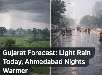 Gujarat Forecast: Light Rain Today, Ahmedabad Nights Warmer